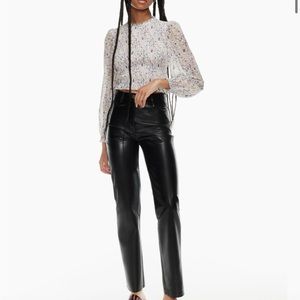The most flattering vegan leather you’ll ever own !!